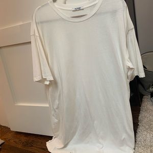 Zara cover up t shirt dress